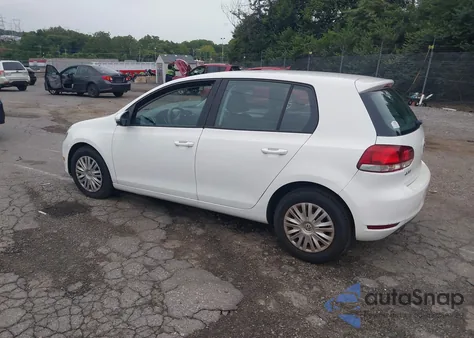 2012 Volkswagen Golf 2.5L 4-Door from USA, damaged, VIN WVWDB7AJ1CW199637